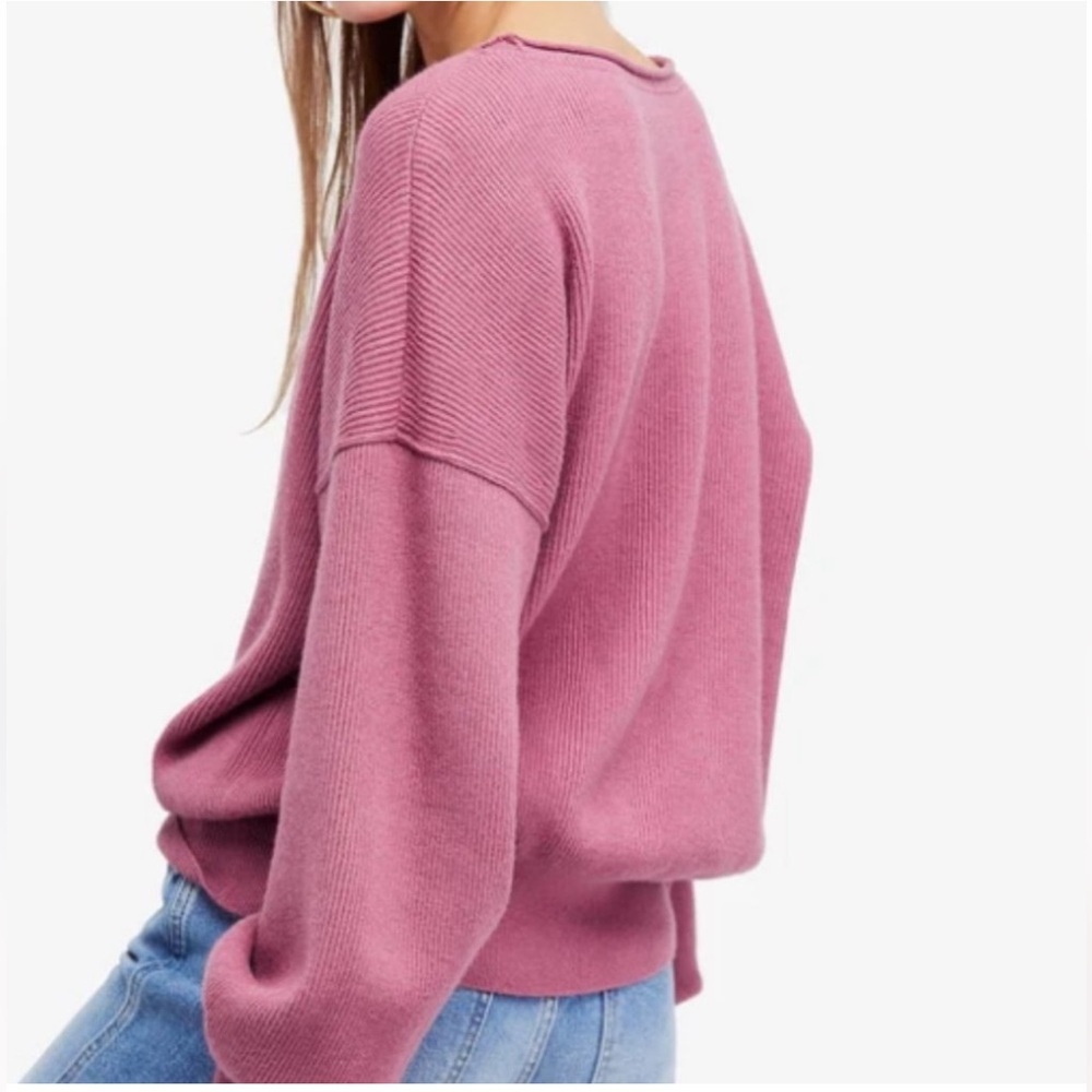 Free People Shadow Crew Sweater - Picture 6 of 6